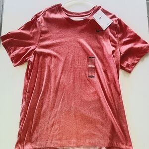 Nike new with tags large red dry fit t shirt